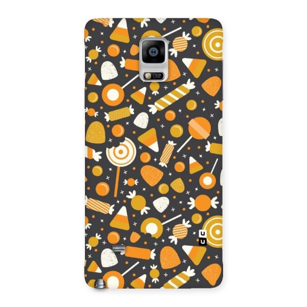 Candies Pattern Back Case for Galaxy Note 4