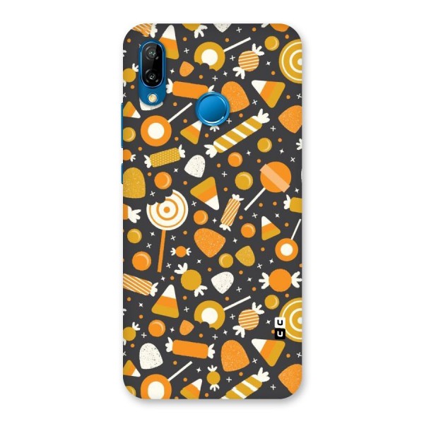 Candies Pattern Back Case for Huawei P20 Lite