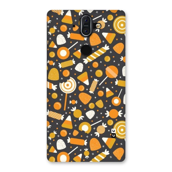 Candies Pattern Back Case for Nokia 8 Sirocco