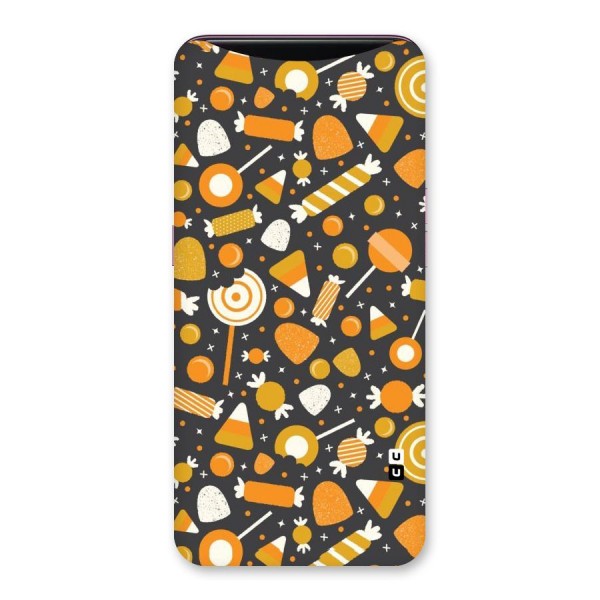 Candies Pattern Back Case for Oppo Find X