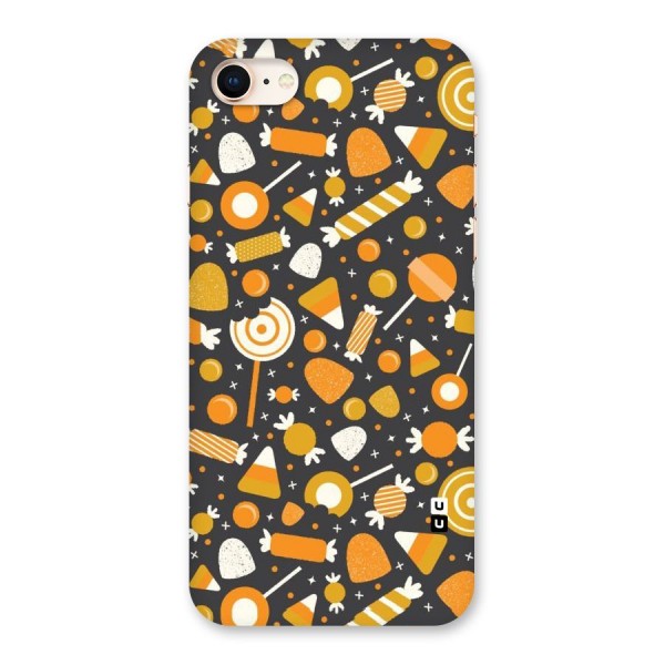 Candies Pattern Back Case for iPhone 8