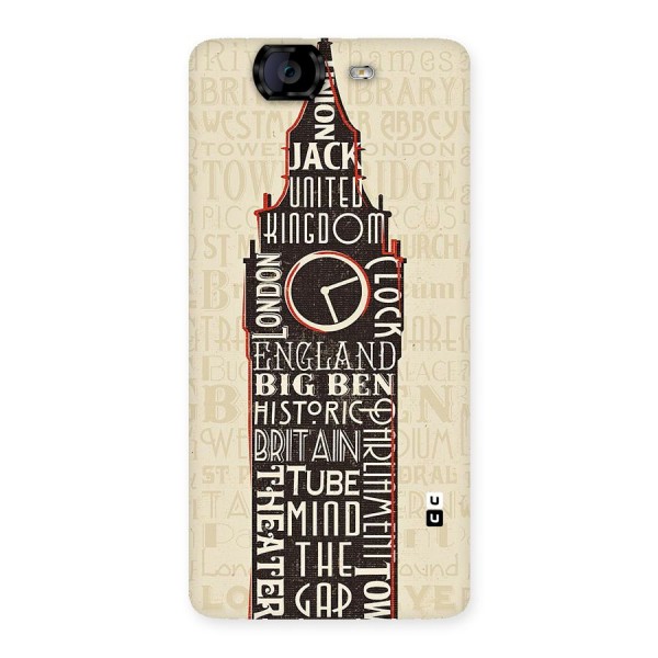 Cap City Design Back Case for Canvas Knight A350