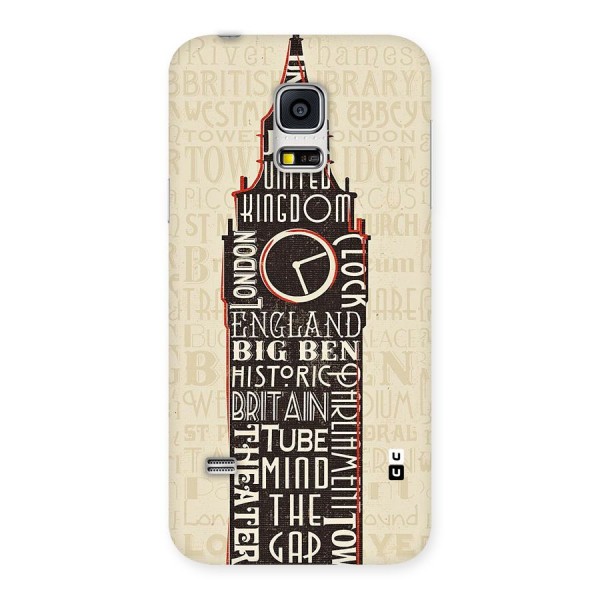 Cap City Design Back Case for Galaxy S5 Mini