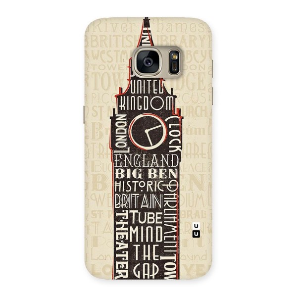 Cap City Design Back Case for Galaxy S7