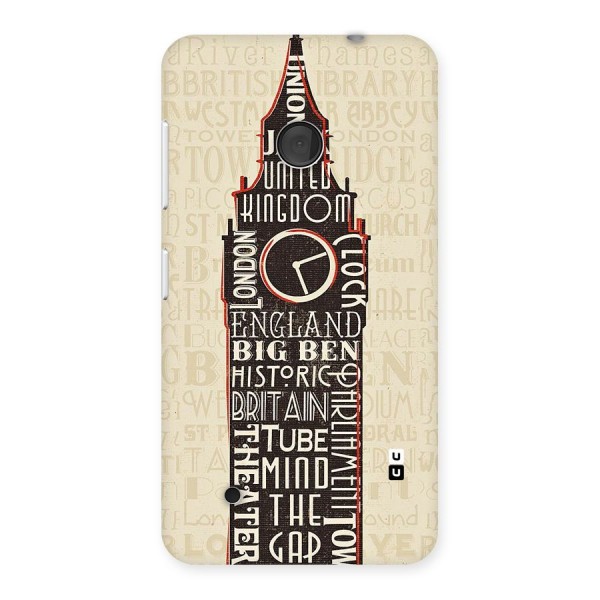 Cap City Design Back Case for Lumia 530