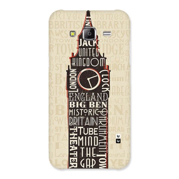 Cap City Design Back Case for Samsung Galaxy J5