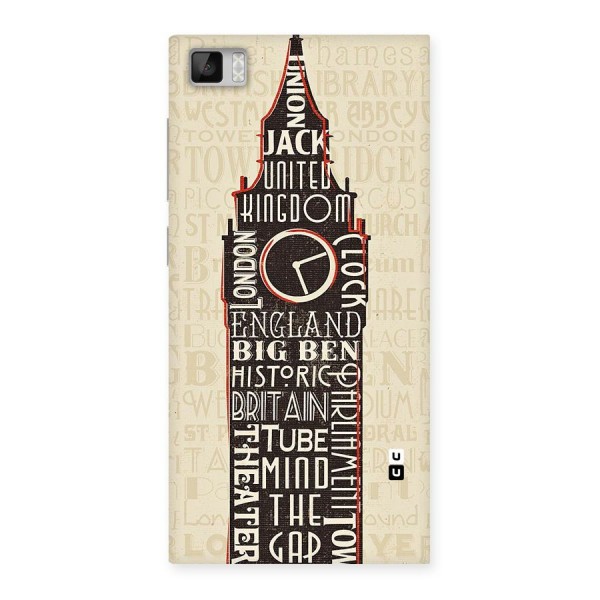 Cap City Design Back Case for Xiaomi Mi3