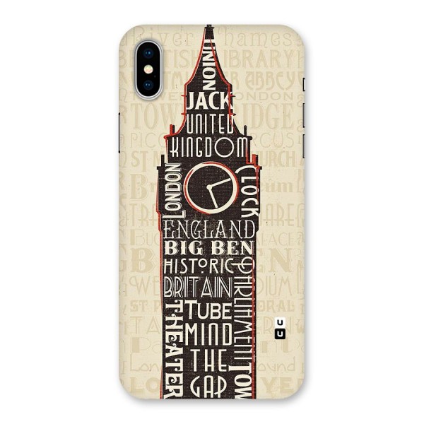 Cap City Design Back Case for iPhone X