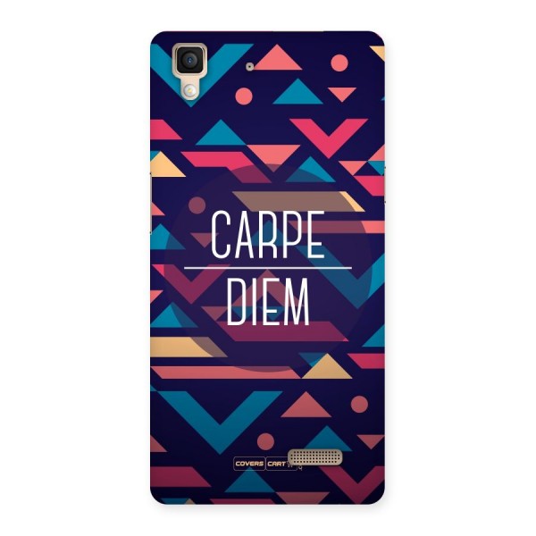 Carpe Diem Back Case for Oppo R7