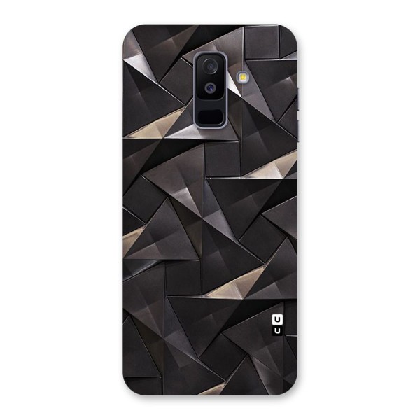 Carved Triangles Back Case for Galaxy A6 Plus