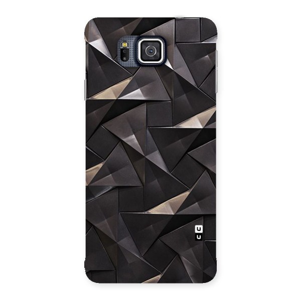 Carved Triangles Back Case for Galaxy Alpha