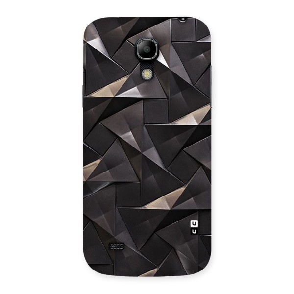 Carved Triangles Back Case for Galaxy S4 Mini