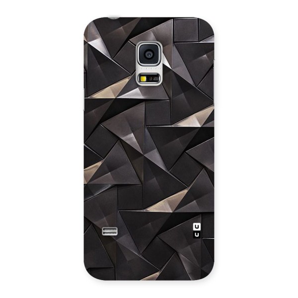 Carved Triangles Back Case for Galaxy S5 Mini