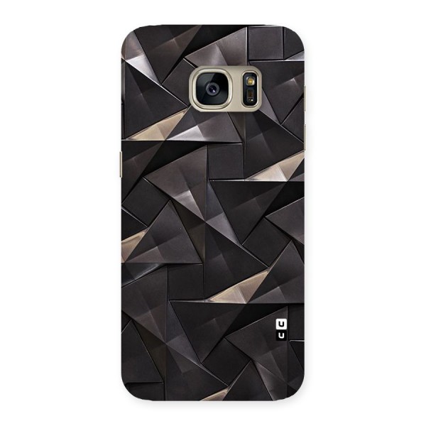 Carved Triangles Back Case for Galaxy S7