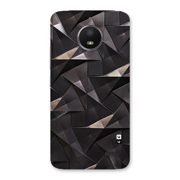 Carved Triangles Back Case for Moto E4