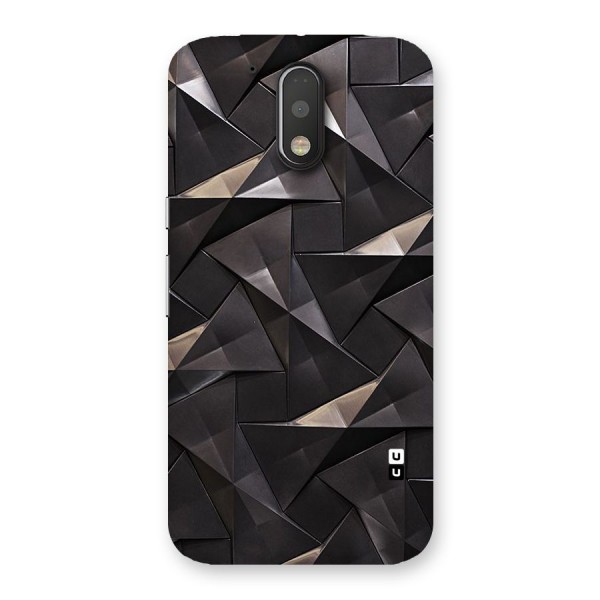 Carved Triangles Back Case for Motorola Moto G4