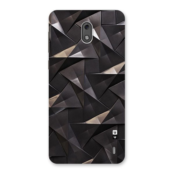 Carved Triangles Back Case for Nokia 2