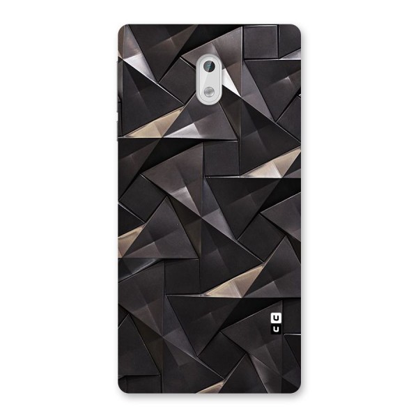 Carved Triangles Back Case for Nokia 3