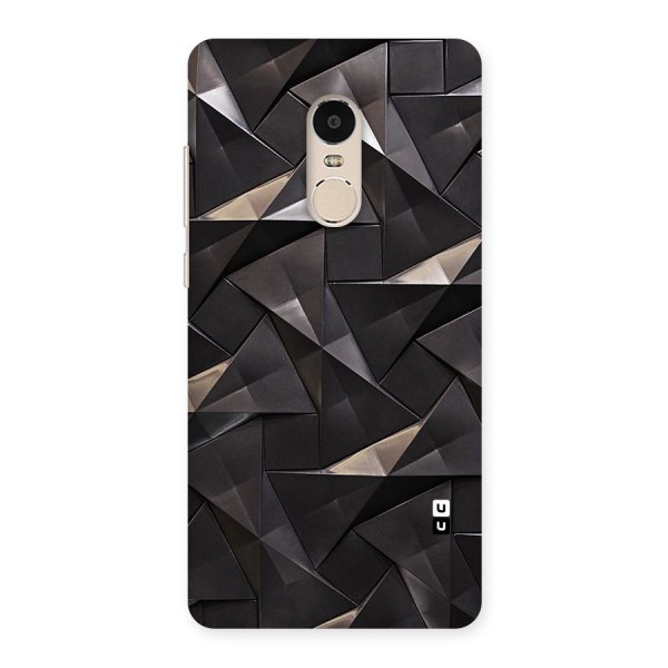 Carved Triangles Back Case for Xiaomi Redmi Note 4