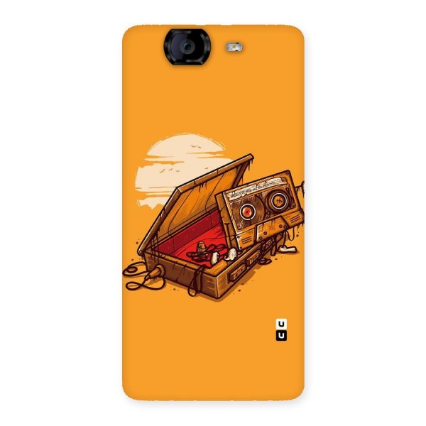 Casette Box Back Case for Canvas Knight A350