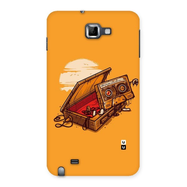 Casette Box Back Case for Galaxy Note