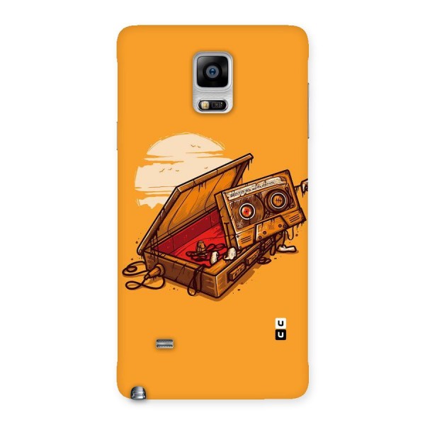 Casette Box Back Case for Galaxy Note 4