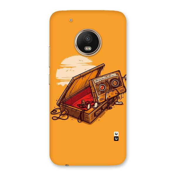 Casette Box Back Case for Moto G5 Plus