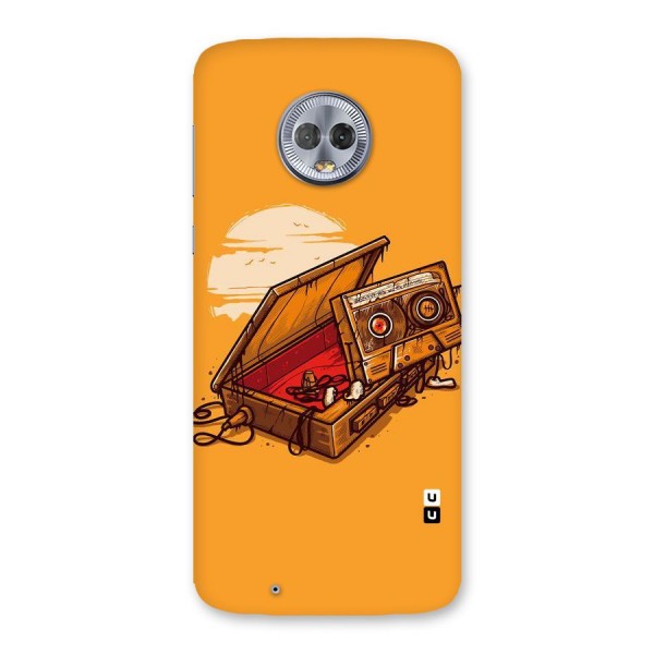 Casette Box Back Case for Moto G6