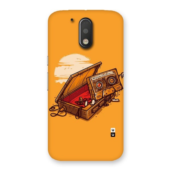 Casette Box Back Case for Motorola Moto G4