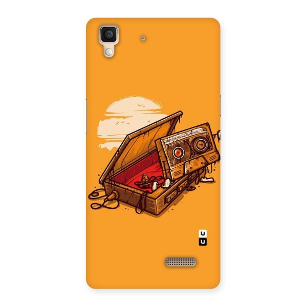 Casette Box Back Case for Oppo R7