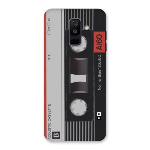 Casette Design Back Case for Galaxy A6 Plus