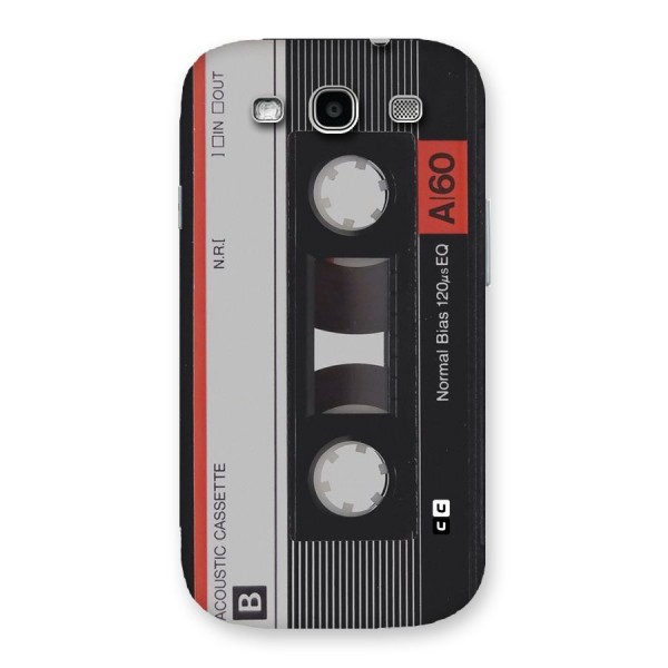 Casette Design Back Case for Galaxy S3 Neo