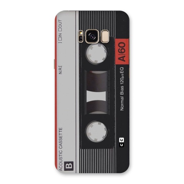 Casette Design Back Case for Galaxy S8 Plus