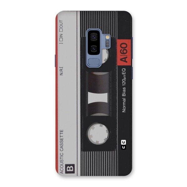 Casette Design Back Case for Galaxy S9 Plus