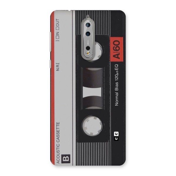 Casette Design Back Case for Nokia 8