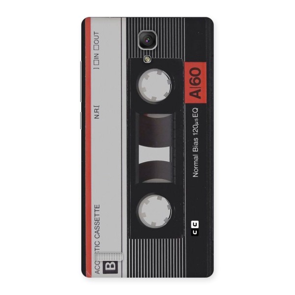 Casette Design Back Case for Redmi Note