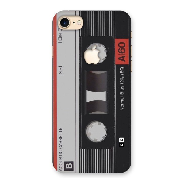 Casette Design Back Case for iPhone 7 Apple Cut