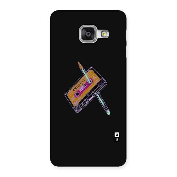 Casette Nostalgia Back Case for Galaxy A3 2016