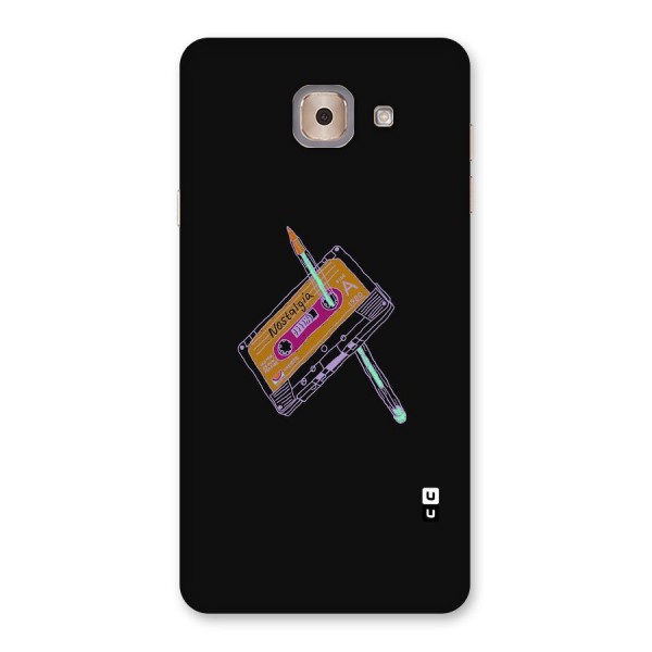 Casette Nostalgia Back Case for Galaxy J7 Max