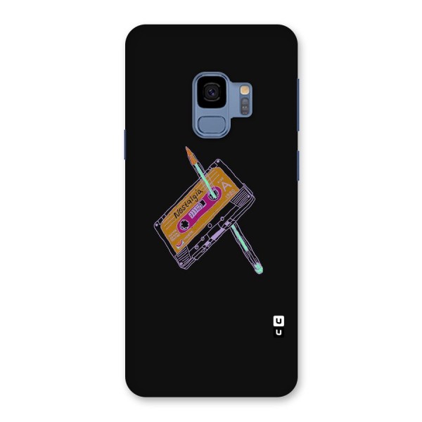 Casette Nostalgia Back Case for Galaxy S9