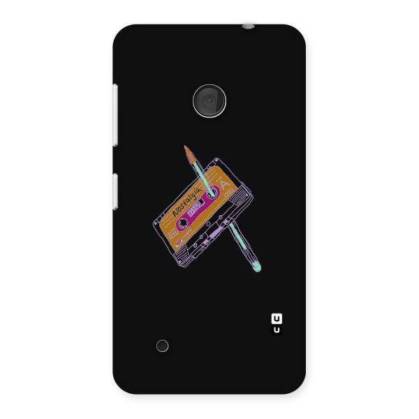 Casette Nostalgia Back Case for Lumia 530