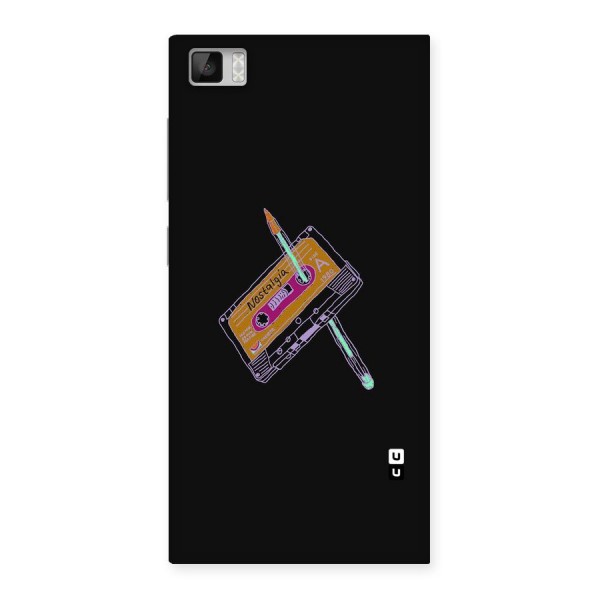 Casette Nostalgia Back Case for Xiaomi Mi3