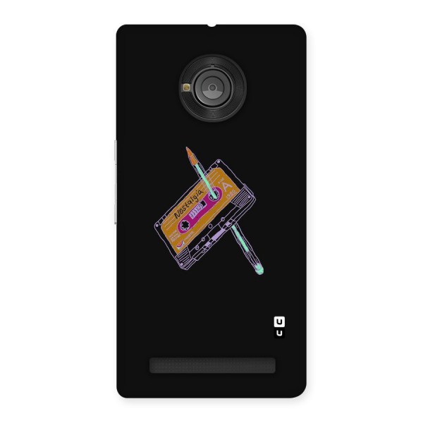 Casette Nostalgia Back Case for Yu Yuphoria