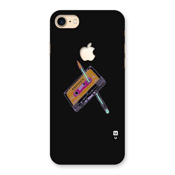 Casette Nostalgia Back Case for iPhone 7 Apple Cut