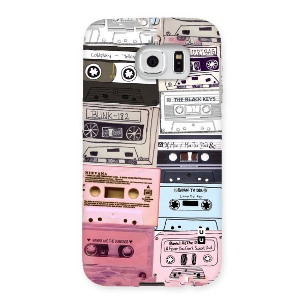 Casette Rolling Back Case for Samsung Galaxy S6