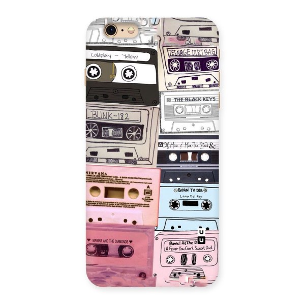 Casette Rolling Back Case for iPhone 6 Plus 6S Plus