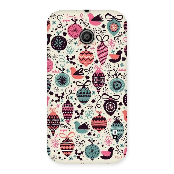 Celebration Pattern Back Case for Moto E