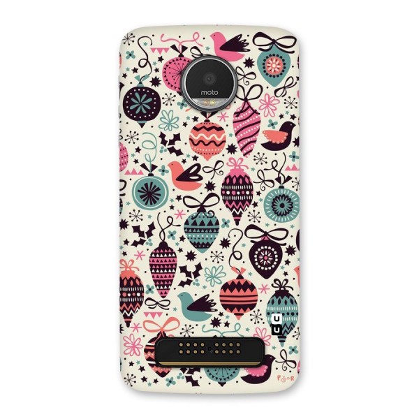 Celebration Pattern Back Case for Moto Z Play