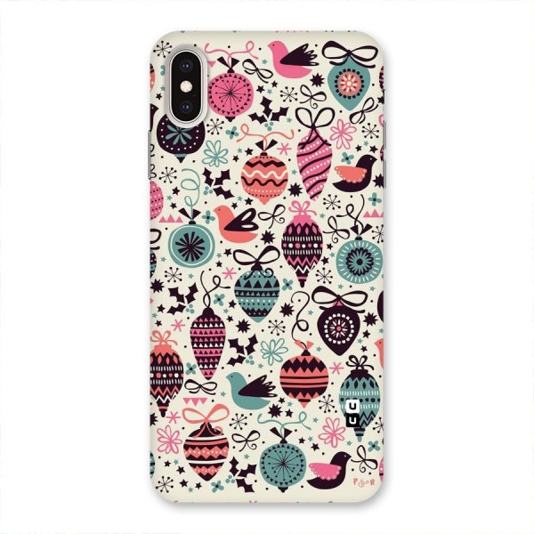 Celebration Pattern Back Case for iPhone XS Max