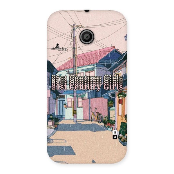 Century Girls Back Case for Moto E